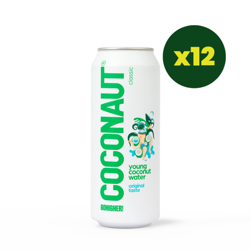 COCONAUT woda kokosowa z młodego kokosa 500 ml (zestaw 12 szt)