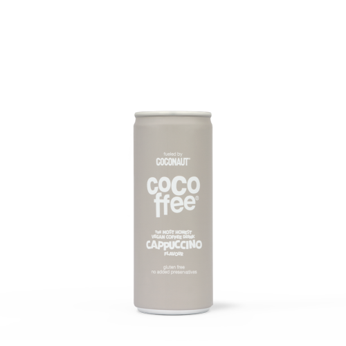 Cocoffee Cappuccino napój kawowy z wodą kokosową 250 ml (zestaw 24 szt)
