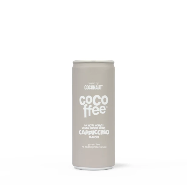 Cocoffee Cappuccino napój kawowy z wodą kokosową 250 ml (zestaw 24 szt)